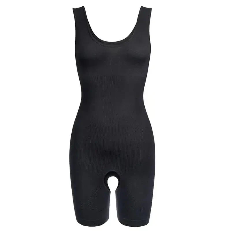 Plus Size Sleeveless Camisole Shapewear Bodysuit Tummy Control Butt Lifting Breast